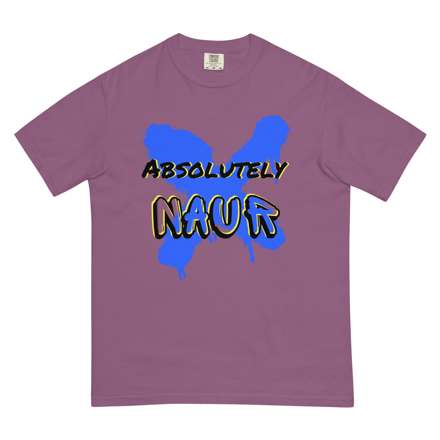 "Absolutely Naur" Mens T-Shirt, Heavyweight Cotton, Purely Cursed by SeargentSov