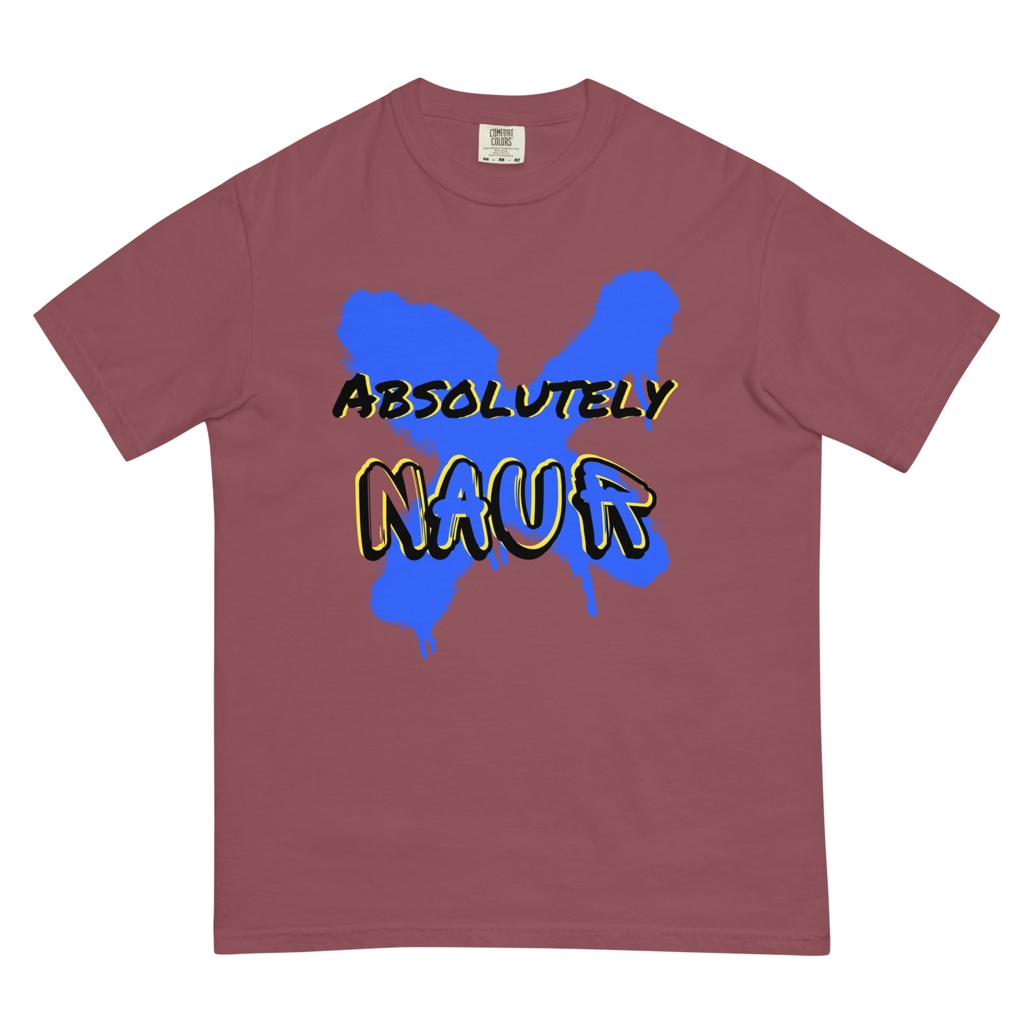 "Absolutely Naur" Mens T-Shirt, Heavyweight Cotton, Purely Cursed by SeargentSov