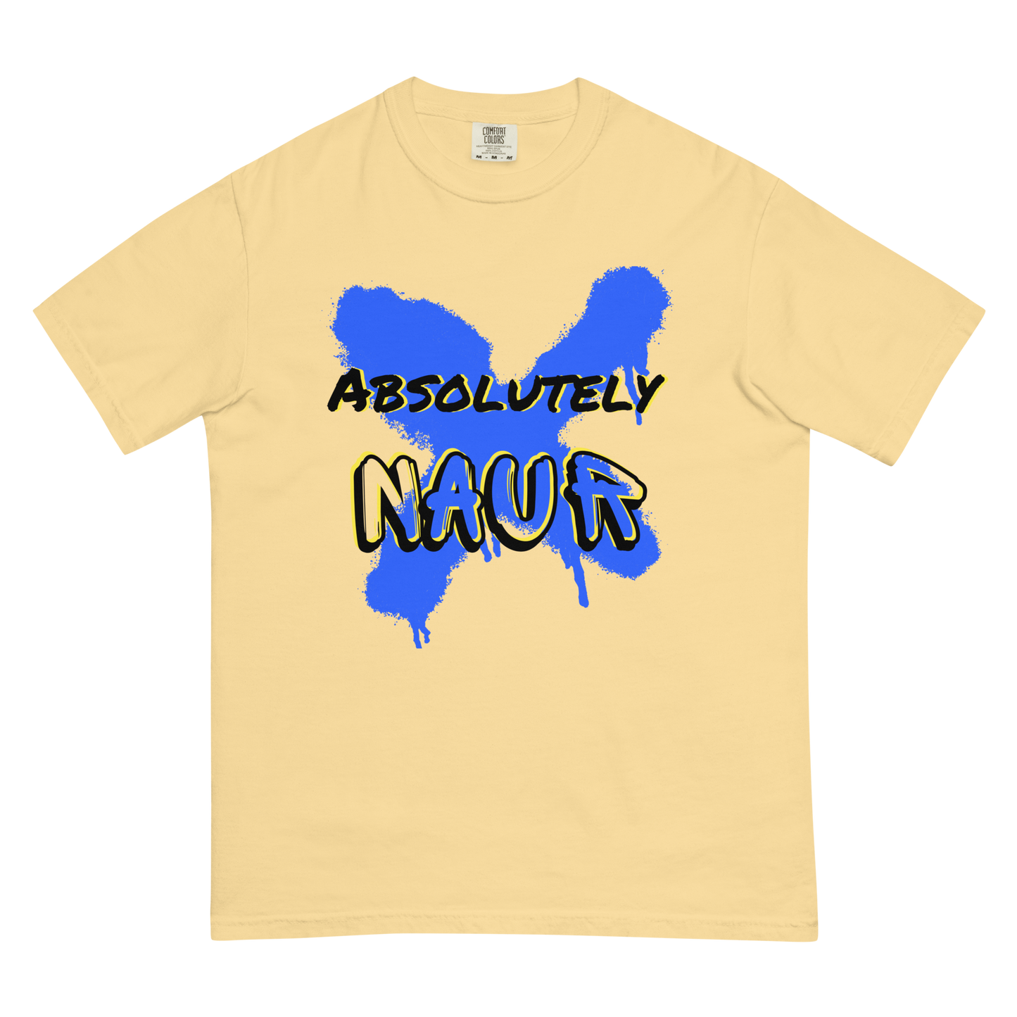 "Absolutely Naur" Mens T-Shirt, Heavyweight Cotton, Purely Cursed by SeargentSov