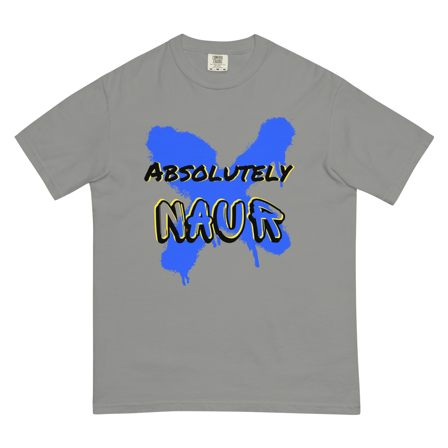 "Absolutely Naur" Mens T-Shirt, Heavyweight Cotton, Purely Cursed by SeargentSov