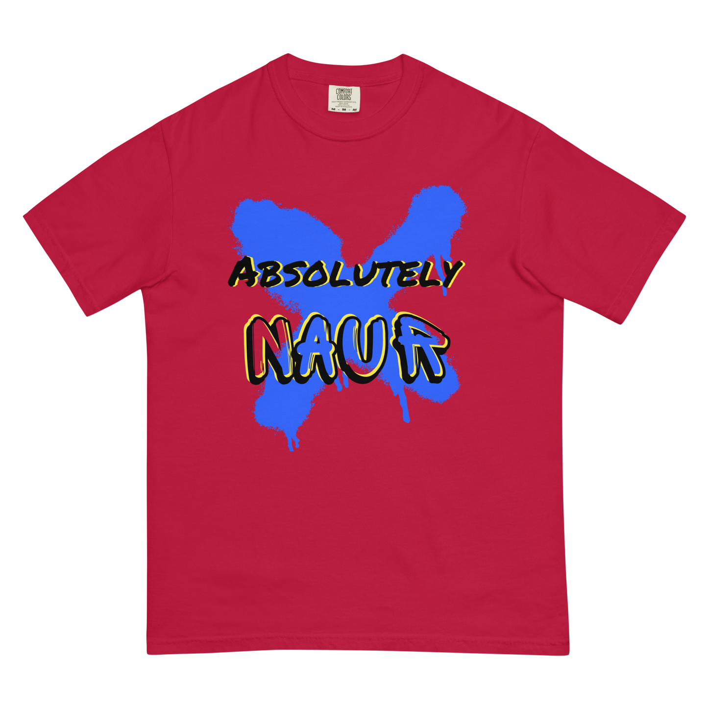"Absolutely Naur" Mens T-Shirt, Heavyweight Cotton, Purely Cursed by SeargentSov