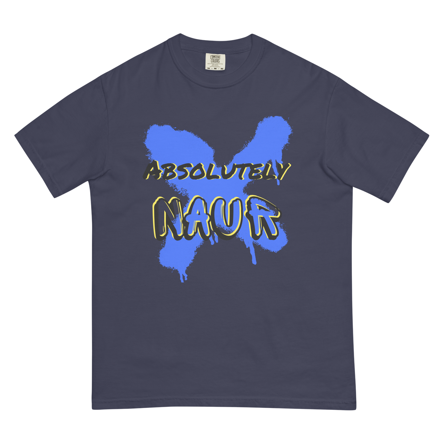 "Absolutely Naur" Mens T-Shirt, Heavyweight Cotton, Purely Cursed by SeargentSov