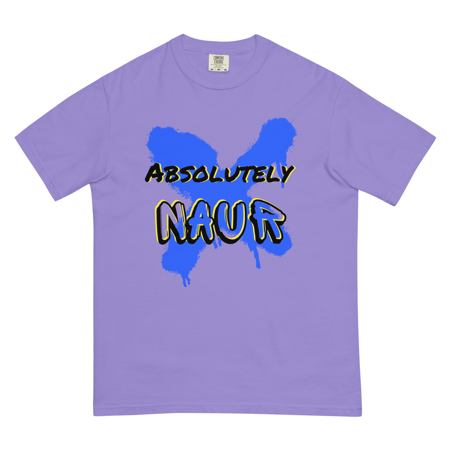 "Absolutely Naur" Mens T-Shirt, Heavyweight Cotton, Purely Cursed by SeargentSov