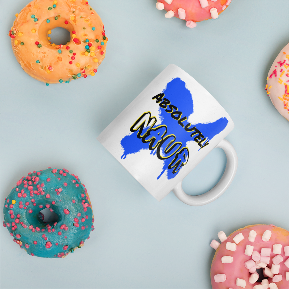 SergeantSov Purely Cursed "Absolutely Naur" Ceramic Coffee Mug Tea Cup, Dishwasher & Microwave Safe