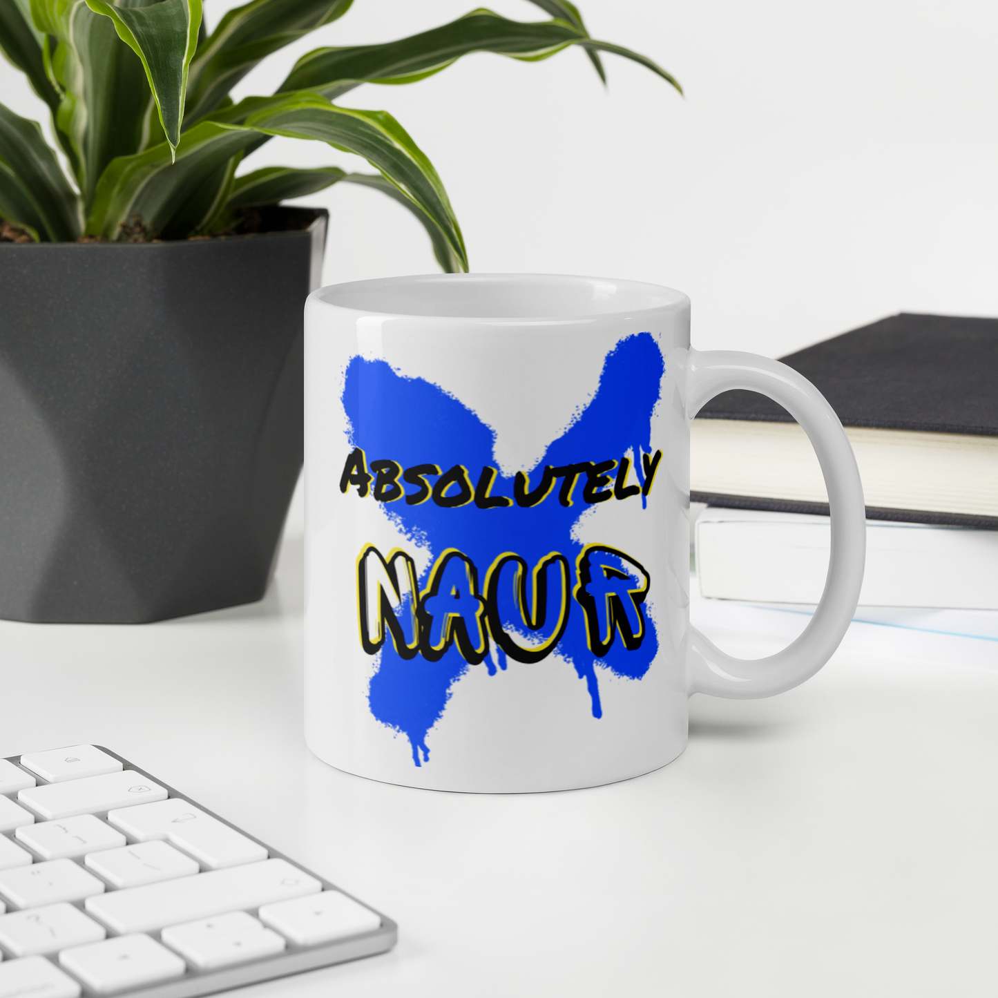 SergeantSov Purely Cursed "Absolutely Naur" Ceramic Coffee Mug Tea Cup, Dishwasher & Microwave Safe