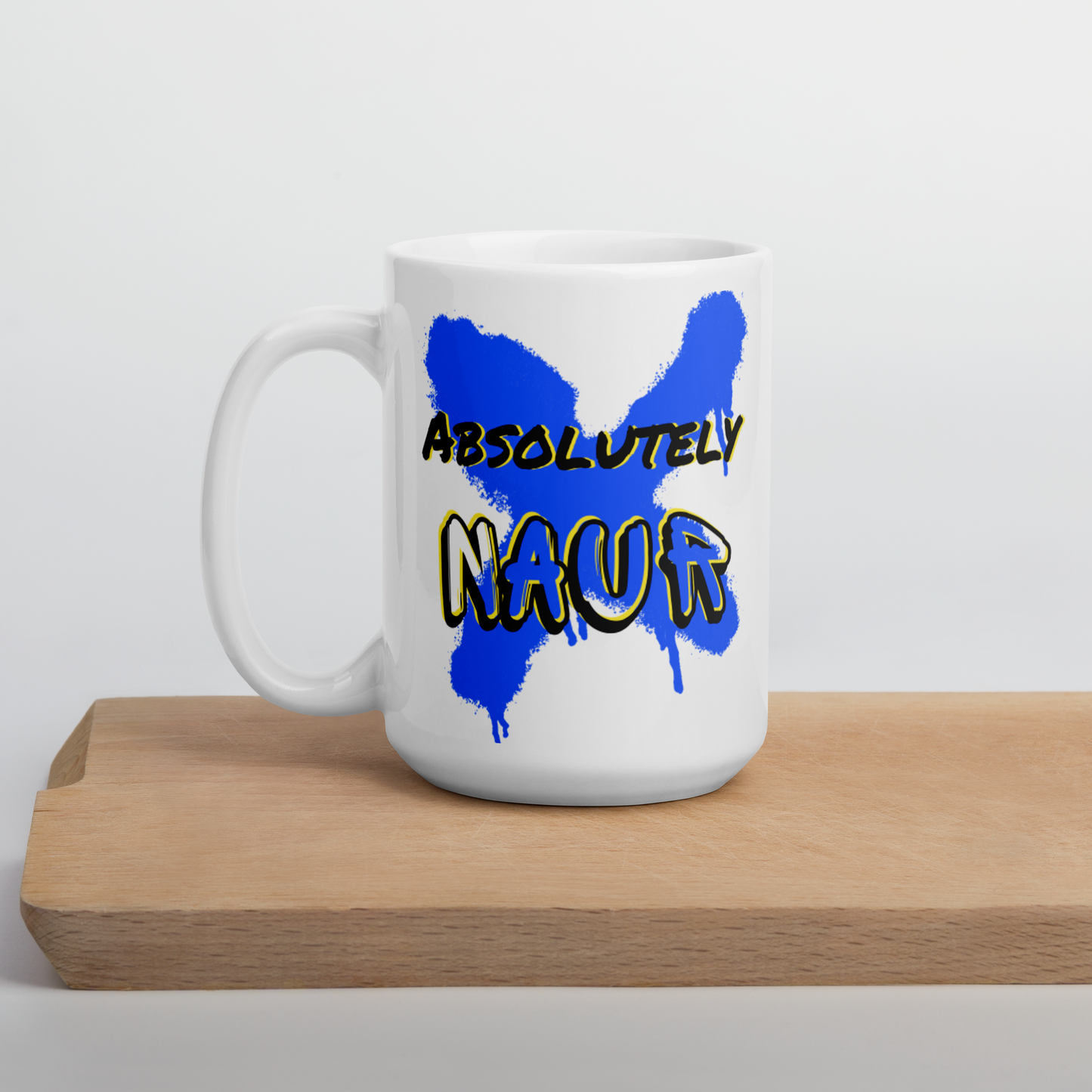 SergeantSov Purely Cursed "Absolutely Naur" Ceramic Coffee Mug Tea Cup, Dishwasher & Microwave Safe